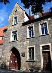 Fototapeta na wymiar Historisches Ursulinenkloster am Anger zu Erfurt