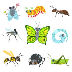 Insect Cartoon Images Collection