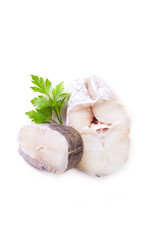 fish, pieces of hake