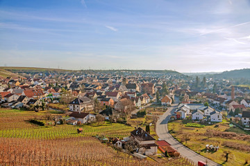 view over Hessigheim