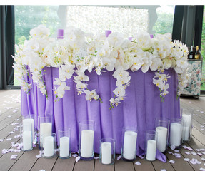 Свадебный стол