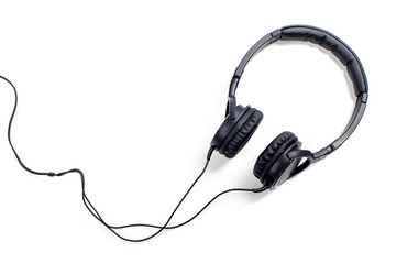 Headphones. Isolated on white background
