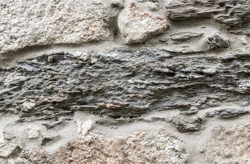 Natural gray pavement stone texture for floor, wall or path.