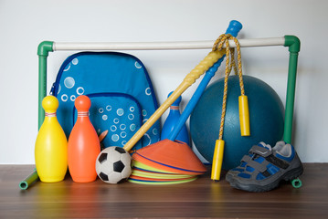 sports equipment for children's training