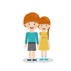 pair of children design 