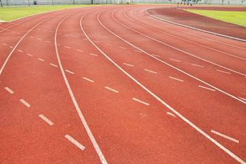 Running track background