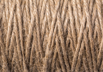 Skein of jute twine