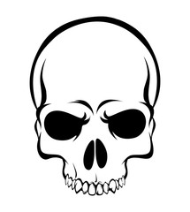 Skull - Scary Evil Head