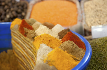 Colorful spices