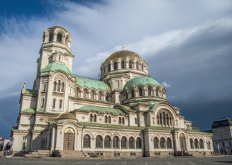 Fototapeta na wymiar Alexander Nevsky cathedral, Sofia, Bulgaria