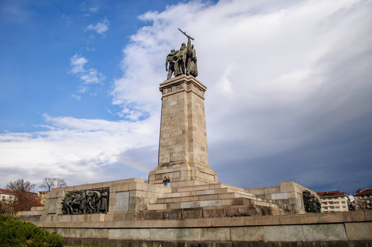 Russian army monument in Sofia, Bulgaria