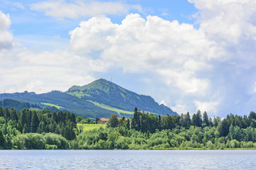 Am Rottachsee im Allgäu