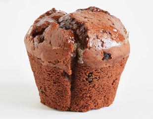 Cupcake in blue paper