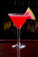 Watermelon Martini Cocktail