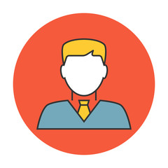 Businessman avatar icon