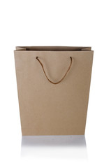 Shopping bag isolated on white background