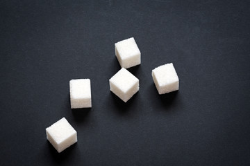 Fototapeta na wymiar Cube sugar