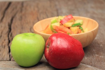 salad apple