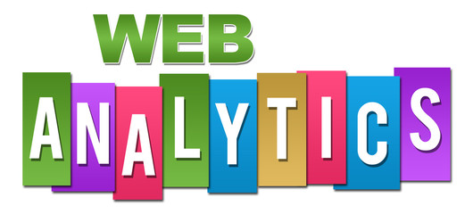 Web Analytics Colorful Stripes 