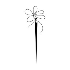 Игла с нитью