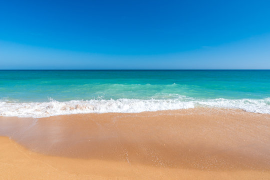 Beautiful beach and coast in Portugal, Algarve