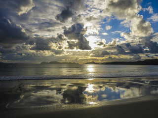 Nerga beach, Morrazo Peninsula, Galicia, Spain