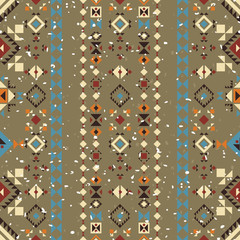 Ethnic seamless pattern 