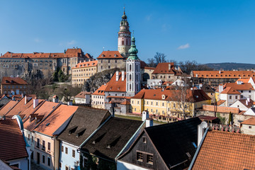 Fototapeta na wymiar Tschechien, Stadt Krumau, Böhmen