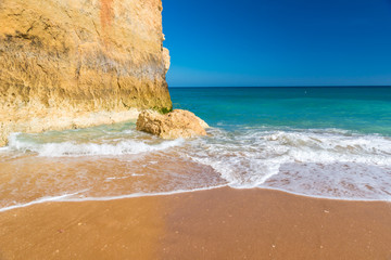 Praia de Benagil -  beautiful beach and coast in Portugal, Algarve