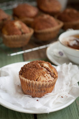 Vanilla Cinnamon Muffins
