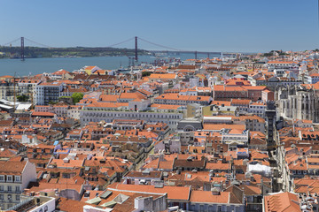 Fototapeta na wymiar Lisbon downtown