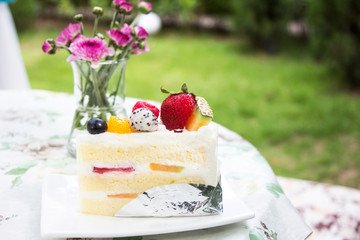 fruits cake