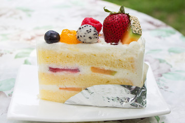 fruits cake