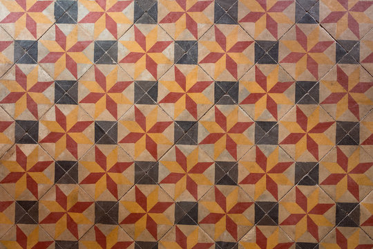 Ancient floor tiles