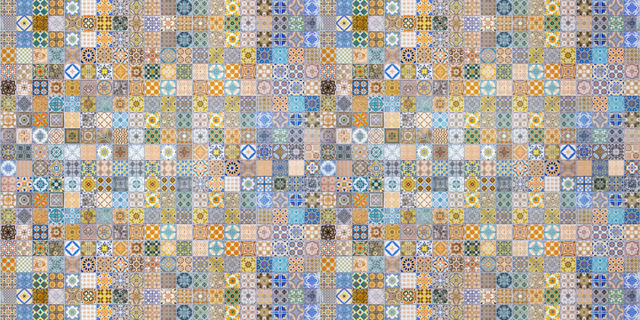 ceramic tiles patterns from Portugal.