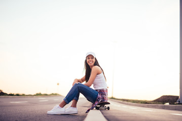 Enjoying time outdoors