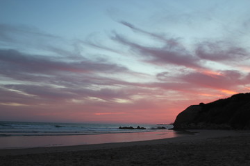 Obraz premium Sunset in beach