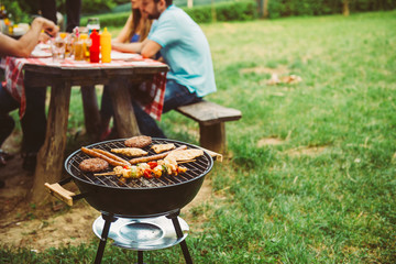 Time for barbecue - obrazy, fototapety, plakaty