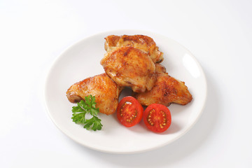 roasted chicken thighs