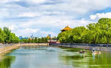 Moat around the Forbidden City - Beijing