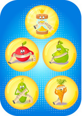 concept with overweight problems