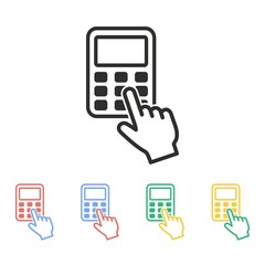 Calculator - vector icon.