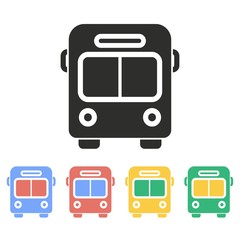 Bus - vector icon.