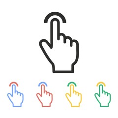 Touch - vector icon.