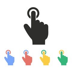 Touch - vector icon.