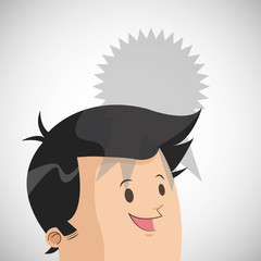 Success design. Winner icon. Flat illustration, vector graphic