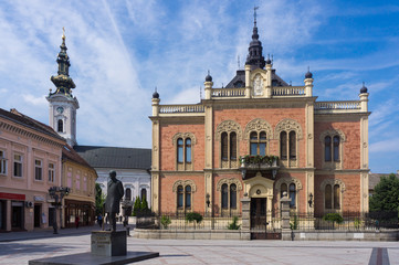 Fototapeta na wymiar Vladičanski dvor, Novi Sad, Serbia