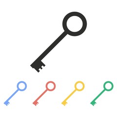 Key - vector icon.