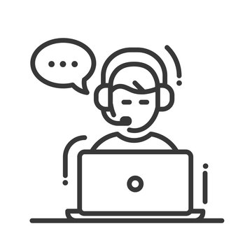 Tech support single icon