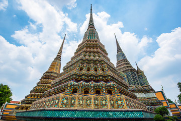 Obraz premium Wat Pho Scenic View - Bangkok Thailand